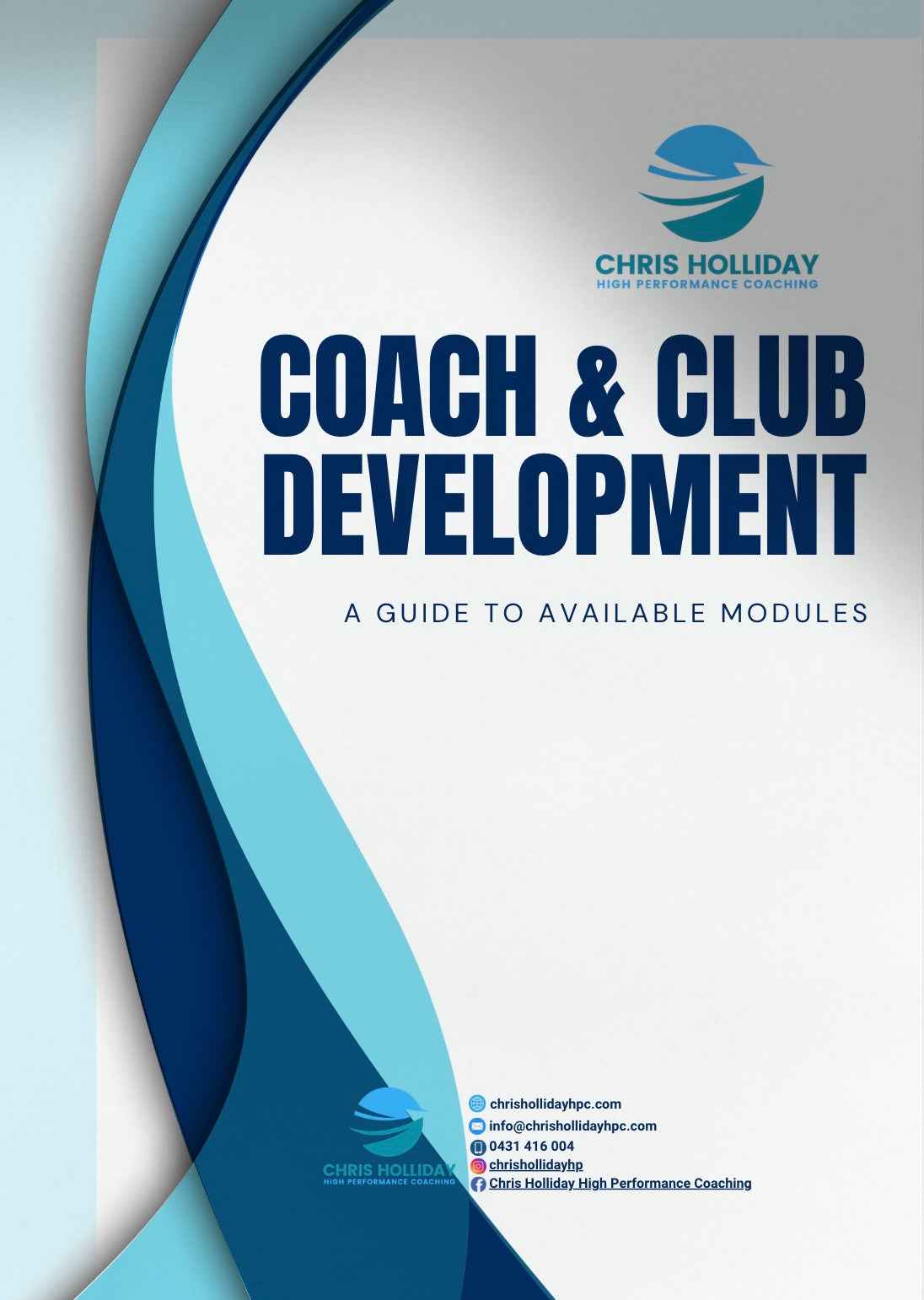 CHHPC Club & Coach Development Guide PDF Download