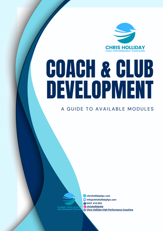 Coach & Club Development 2 Day Workshop