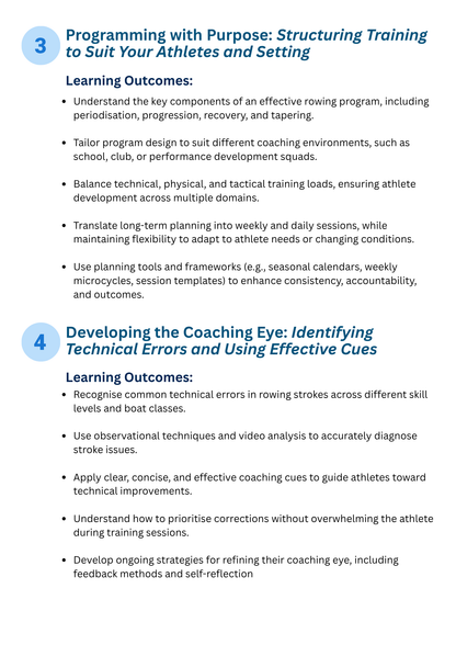 Coach & Club Development 2 Day Workshop